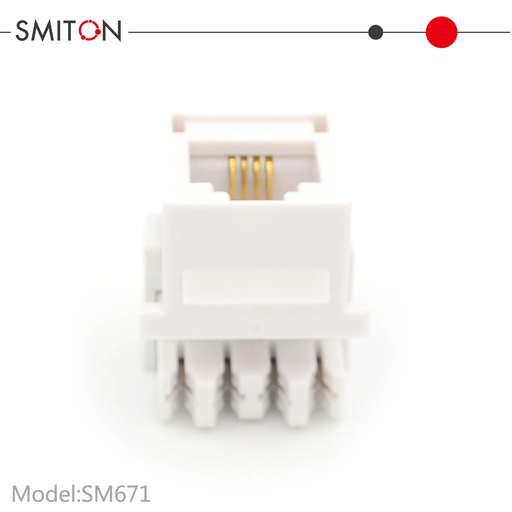 UTP Cat 3 Rj11 6p4c Telephone Cat3 Keystone Jack